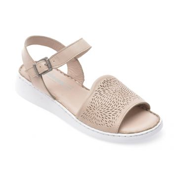 Sandale SHOOZY gri, EVP109, din piele naturala