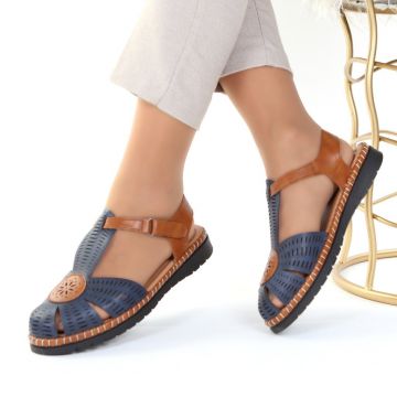 Sandale bleumarin inchise in fata Lani