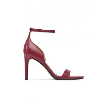Sandale dama -  304828430 - piele naturala - rosu
