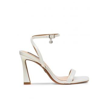Sandale dama -  585657 - Piele ecologica - Alb