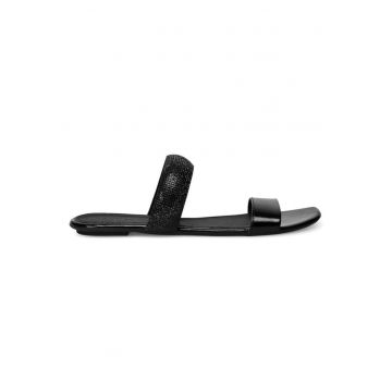 Sandale dama -  590558840218338 - Piele naturala/Piele lacuita - Negru