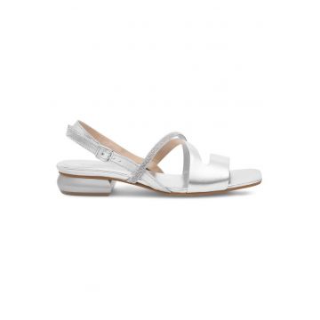 Sandale dama -  590558851443537 - Piele naturala - Argintiu