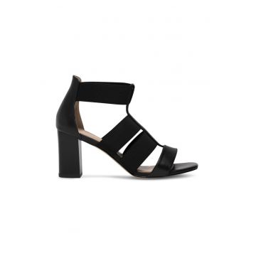 Sandale dama -  590559 - Textil - Negru -