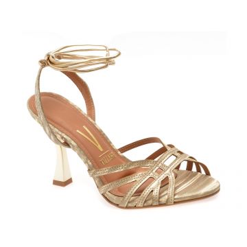 Sandale elegante VIZZANO aurii, 6527202, din piele ecologica
