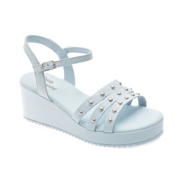 Sandale FLAVIA PASSINI albastre, 366129, din piele naturala