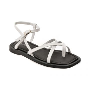 Sandale FLAVIA PASSINI albe, 203M55, din piele naturala