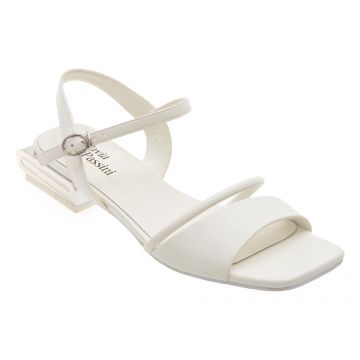 Sandale FLAVIA PASSINI albe, Q2716, din piele naturala