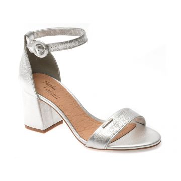 Sandale FLAVIA PASSINI argintii, 362501, din piele naturala