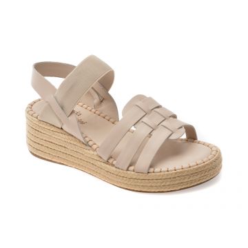 Sandale FLAVIA PASSINI bej, 366411, din piele naturala