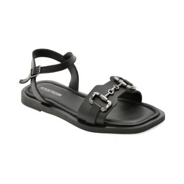 Sandale FLAVIA PASSINI negre, 203M386, din piele naturala