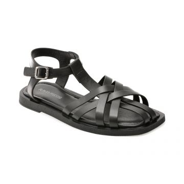 Sandale FLAVIA PASSINI negre, 203M525, din piele naturala