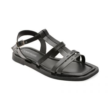 Sandale FLAVIA PASSINI negre, 203M542, din piele naturala