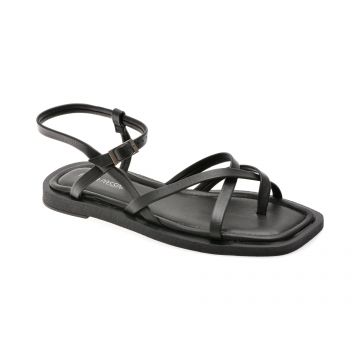 Sandale FLAVIA PASSINI negre, 203M55, din piele naturala