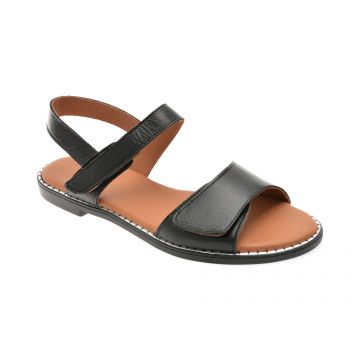 Sandale FLAVIA PASSINI negre, 2921003, din piele naturala