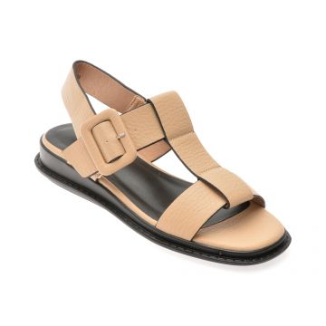 Sandale FLAVIA PASSINI nude, 2703, din piele naturala