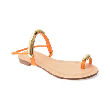 Sandale FLAVIA PASSINI portocalii, 368506, din piele naturala