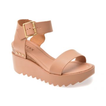 Sandale GRYXX maro, 353001, din piele naturala