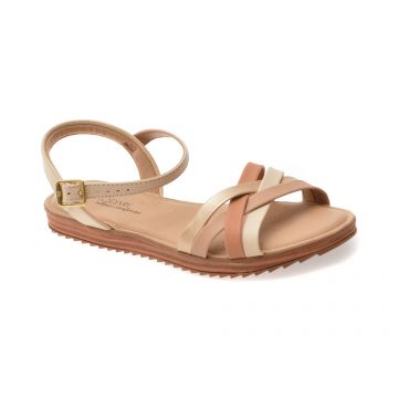 Sandale MODARE bej, 7141146, din piele ecologica