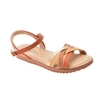 Sandale MODARE maro, 7141146, din piele ecologica