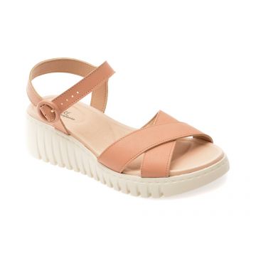 Sandale MODARE nude, 7197101, din piele ecologica