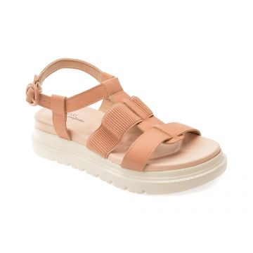 Sandale MODARE nude, 7200101, din piele ecologica