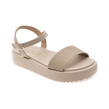 Sandale MOLECA gri, 5489114, din piele ecologica