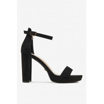 Sandale  Textil - Negru