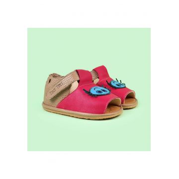Sandale Barefoot din piele naturala - Itsy - Multicolor