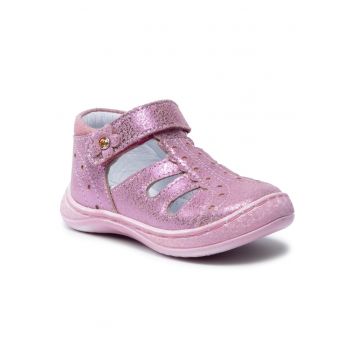 Sandale copii  model 721 SBK-01-05-000043 - roz - piele naturala