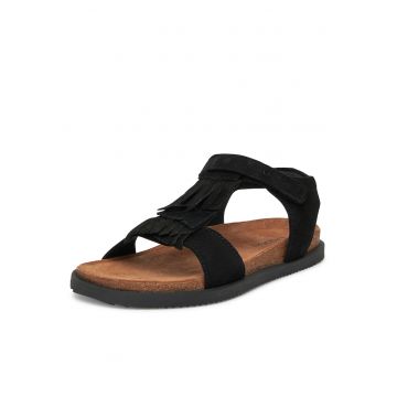 Sandale copii -  piele naturala - negru