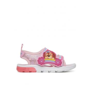 Sandale copii -  roz - textil