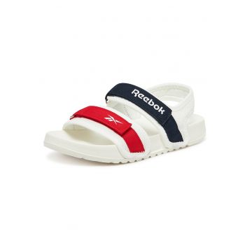 Sandale copii  textil - alb