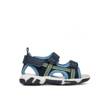 Sandale copii  textil - albastru