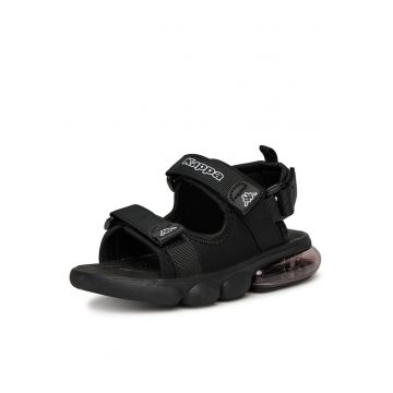 Sandale copii  textil - negru