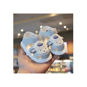 Sandale  Cu Piuitoare - Model Oita - Fete - Baieti - Piele Ecologica - Velcro