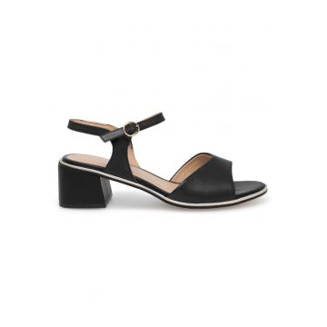 Sandale dama - 43091 -  Piele naturala - Negru
