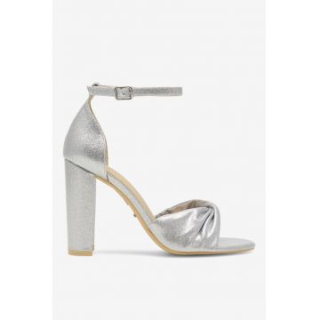 Sandale dama  5905588398202 - Sintetic - 40 EU - Argintiu