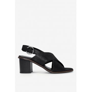 Sandale dama  5905588591757 - Piele naturala - Maro