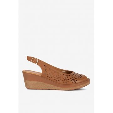 Sandale dama  5905588639671 - Piele naturala - Maro