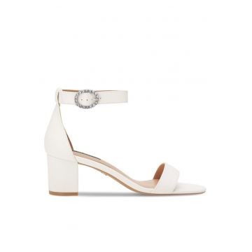 Sandale dama - 62016 -  Sintetic - Alb