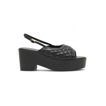 Sandale dama - 80825 -  Sintetic - Negru