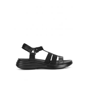 Sandale dama - 89027 -  Piele naturala - Negru