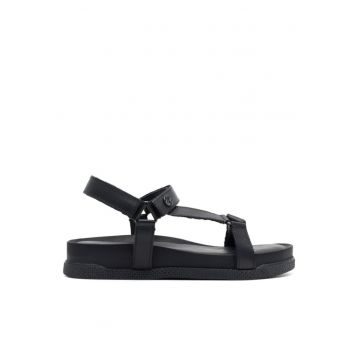 Sandale dama - 97014 -  Piele naturala - Negru