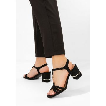 Sandale dama Chandra negre