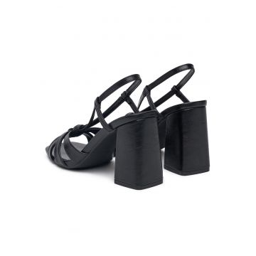 Sandale dama -  CWYYS164-02 - piele ecologica - negru