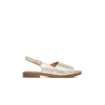 Sandale dama -  EMIE - piele naturala - auriu - Auriu