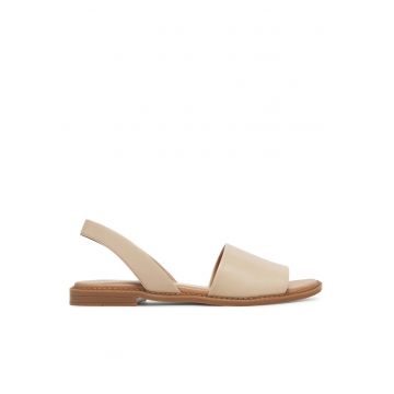 Sandale dama -  EST-AFIONA-17 - bej - piele naturala -
