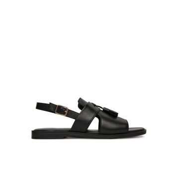 Sandale dama -  EST-HELENA-08 - piele naturala - negru