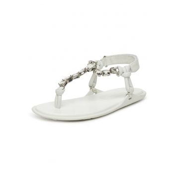 Sandale dama  model CALLIO-V1898-103-1 - piele naturala - alb