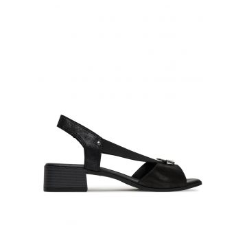 Sandale dama  model RST-6088-05 - piele naturala - negru